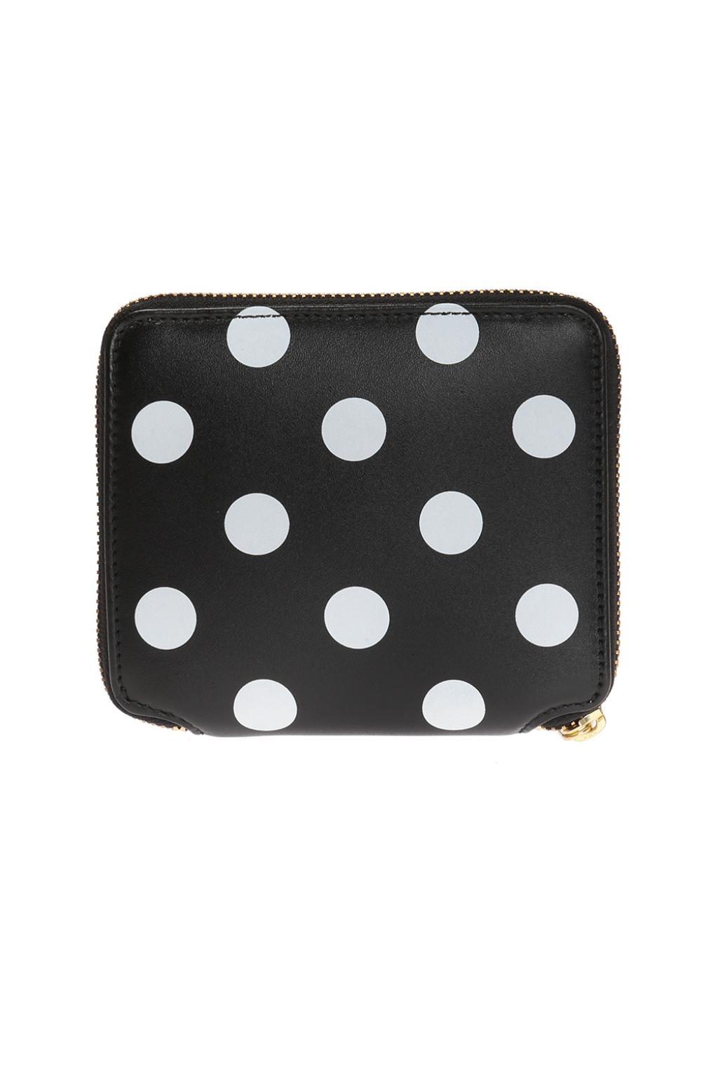 Comme des Garcons Polka dot wallet